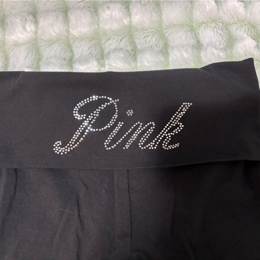 Pink yoga pants